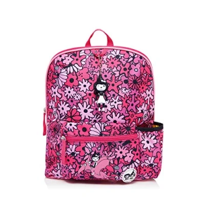 Image of Pink Floral 3+ Toddler Kids Children Backpack Rucksack Girl Boy