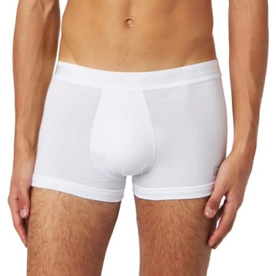 Image of Emporio Armani Men&#039;s Trunk Shiny Logoband, White, S