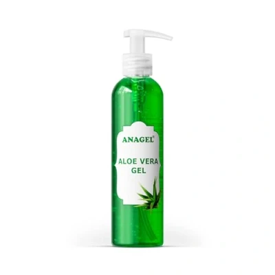 Image of Aloe Vera Gel with pump dispenser Natural skin treatment after sun, hair removal, shaving etc (250ml)