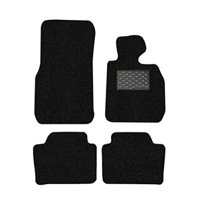 Image of Nicoman Spaghetti All Weather Fully Tailored Car mats Fit【 3 Series Saloon/Estate F30/F31 Year 2013 2018】(Front Set 2 Piece,Black)