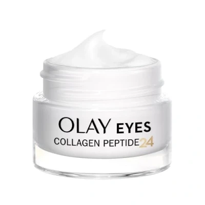 Image of Olay Collagen Peptide Eye Cream, Skincare with Niacinamide 99% Purity and Antioxidant Vitamin E. Advanced Anti Ageing Skin Care 3 Actions: Strengthens, Restores, Hydrates, 15ml