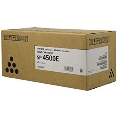 Image of Ricoh 407340 Laser Toner Cartridge for SP4500E with 6K Yield Black, Normal