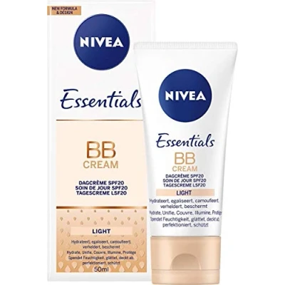 Image of Nivea Essentials BB Cream SPF 20 Light, 50 g