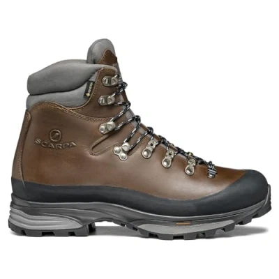 Image of Scarpa Men&#039;s KINESIS PRO GTX High Rise Hiking Boots, Ebony Gore tex BD BIOMETRIC, 11.5 UK