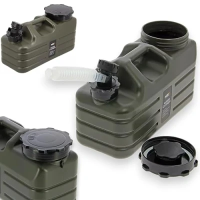 Image of NGT Water Container Carrier 5l Heavy Duty Carp Fishing Camping Jerrycan Tap