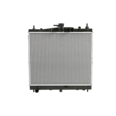 Image of 8200365427 Engine radiator VALEO 734246 Aluminium 380mm 448mm 16mm without coolant regulator Brazed cooling fins NISSAN: MICRA 3, Note I