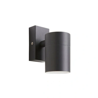 Image of Wall Light GU10 Up or Down Anthracite Forum Leto IP65