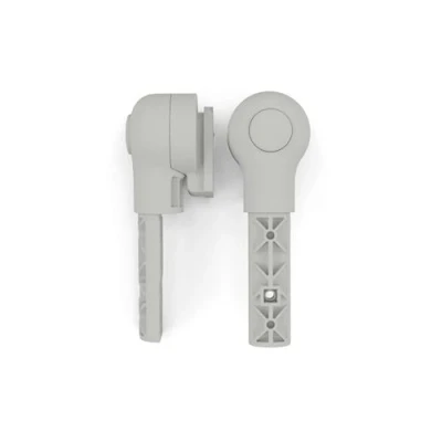Image of CYBEX Gold LEMO Adapter Set, For High Chair Seating System, Bouncer Attaches to Frame, Light Grey