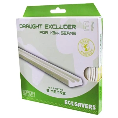 Image of Ecosavers Draught Excluder E Profile for 1 3mm Seams