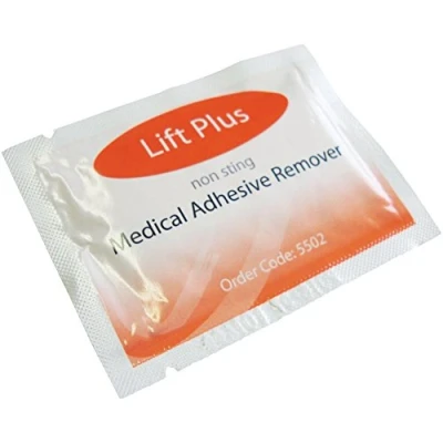 Image of Lift Plus Non Sting Medical Adhesive Remover Wipes x 30