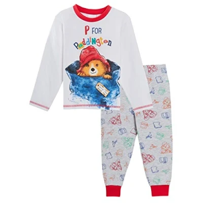 Image of Paddington Bear Pyjamas White 2 3 Years