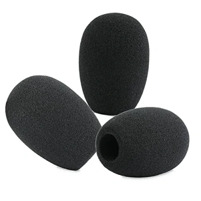 Image of LEFXMOPHY SM81 Windscreen, RK311 Foam Cover Replacement for Shure LC KSM141 Microphone, Noise cancellation Pop Filter 3 pack