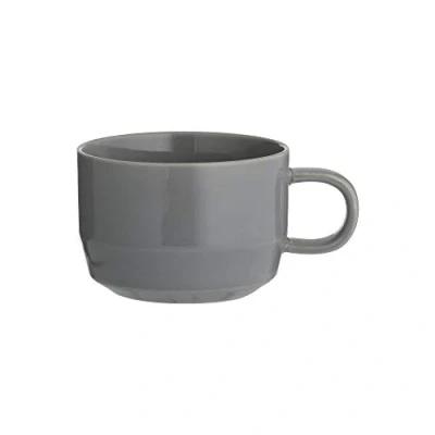 Image of Typhoon Cafe Concept Grey Flat White Mug 300 ml
