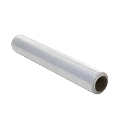 Image of Transparent Packaging Film 50 cm Wide and Stretchable to 300 Metres Length Manual Stretch Roll for Industrial 1 Piece