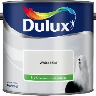 Image of Dulux Silk 2.5L White Mist