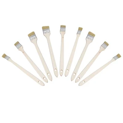 Image of Long Reach Angled Radiator Paint Brush 25mm 50mm Head Width 400mm 9pc