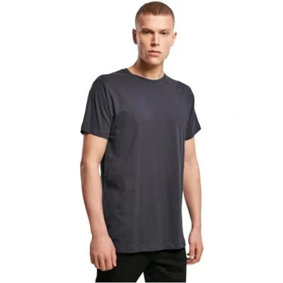 Image of Build Your Brand Men&#039;s By005 light T Shirt Round Neck, Navy, XXXX Large