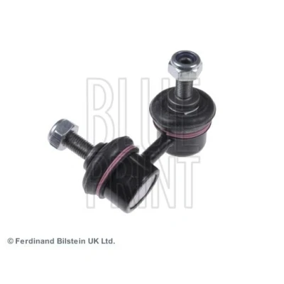 Image of 54840M2000, 54840M200A Anti roll bar link BLUE PRINT ADG085100 Front Axle Right 98mm M10 x 1,25 with nuts Steel black