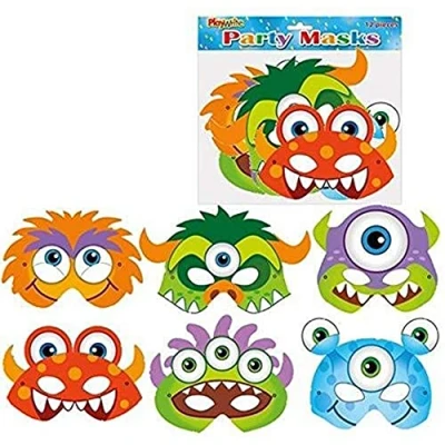 Image of Playwrite 12 x Monster Masks