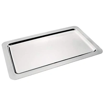 Image of Olympia Food Presentation Tray Stainless Steel Gn 1/1 for Better Experience