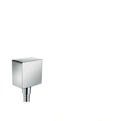 Image of AXOR ShowerSolutions Fixfit Hose Connection, square, chrome