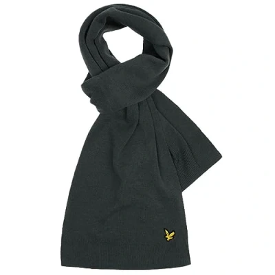 Image of Lyle &amp; Scott Plain Scarf Gunmetal One Size