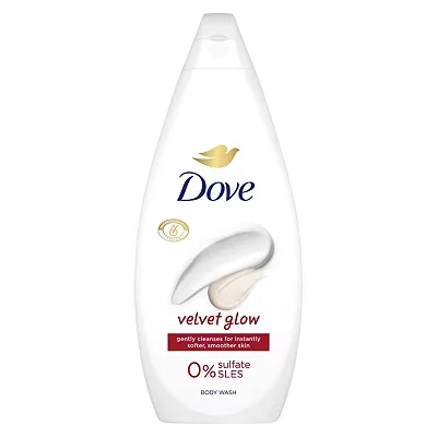 Image of Dove Essential Care Body Wash Velvet Glow 720ml