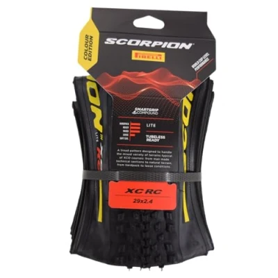 Image of Pirelli Scorpion XC Tyre RC Lite Team Edition, Smartgrip, 29 x 2.4, Black