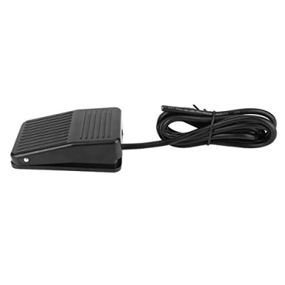 Image of Foot Switch TFS 01 220V AC 10A,Anti slip Momentary Controller Pedal Control Black (2m / 6.6ft), switching power supply
