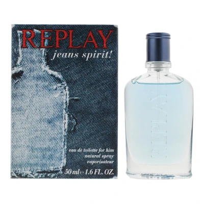 Image of Replay Jeans Spirit For Him Eau De Toilette 50ml