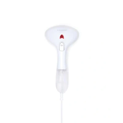 Image of Steamery Handheld Clothes Steamer Cirrus 1, 1500W, Heat Up in 30 Seconds, Portable Travel User Friendly Wrinkles Remover, White