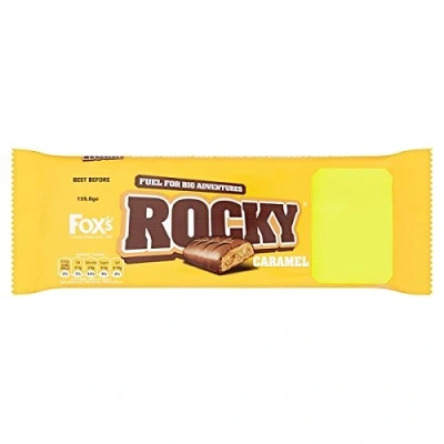 Image of Fox&#039;s 8 Rocky Caramel Bars 159.0g (Pack of 12 x 8pk)