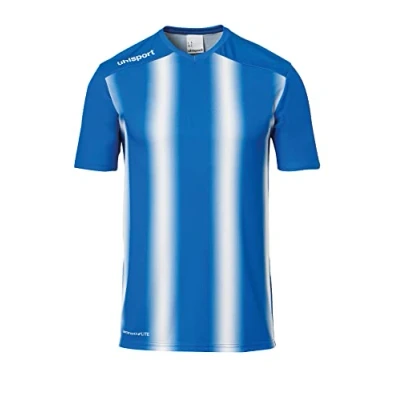 Image of uhlsport Unisex Retro Stripe Shirt Short Sleeve T