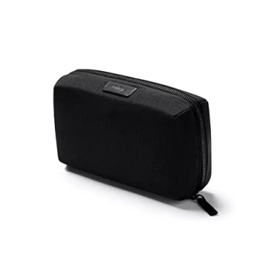 Image of Bellroy Tech Kit (Tech Accessories Organizer Pouch, Zipper Closure, Stores Power Bank, Phone Charger, Cables &amp; More) (Black)