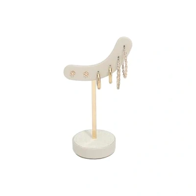 Image of Stackers Linen &amp; Oatmeal earring hanger