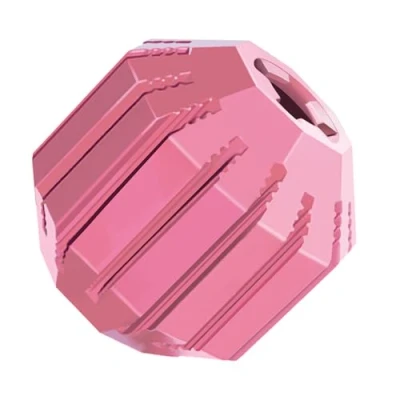 Image of KONG Puppy Activity Ball Soft Rubber, Treat Dispensing Dog Toy for Teething Pups (Assorted Colors) Small Puppies