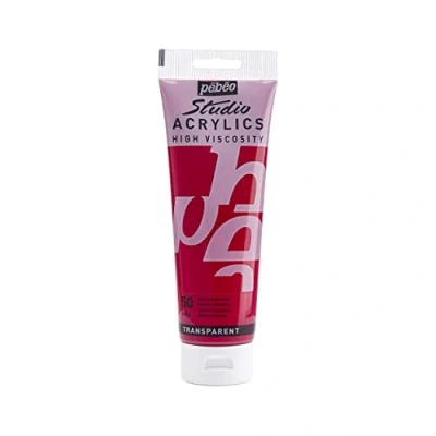 Image of Pebeo Studio Primary Magenta Fine Acrylic 250ml, Acrylic, 250