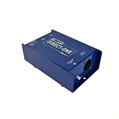 Image of Passive DI Box With XLR &amp; Jack Ground Lift Level Pad