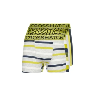 Image of Crosshatch Mens Boxers Shorts (5 Pack) BUZZARD Multipack Underwear Gift Set Colour Trunk Boxers(XL/Buzzard NAVY)