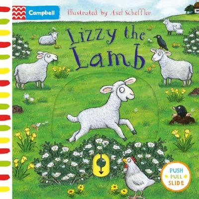 Image of Lizzy the Lamb: A Push, Pull, Slide Book (Campbell Axel Scheffler, 13)