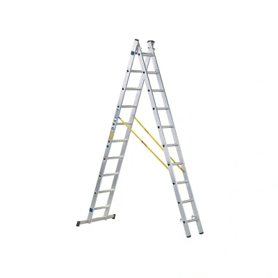 Image of Zarges D Rung Combination Ladder 2 Part x 8 Rungs