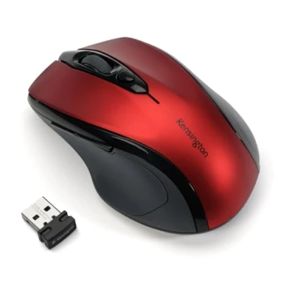 Image of Kensington Pro Fit Wireless Mid Size Mouse Red