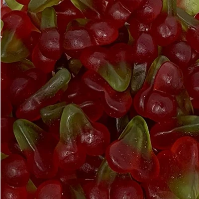 Image of Twin Cherries 700g Re Sealable Pouch by The Gourmet Sweet Company