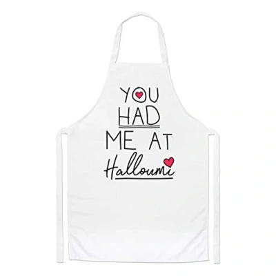 Image of You Had Me at Halloumi Chefs Apron