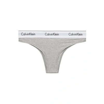 Image of Calvin Klein Underwear Brazilian Briefs, Women&#039;s, Size: Small, Grey heather