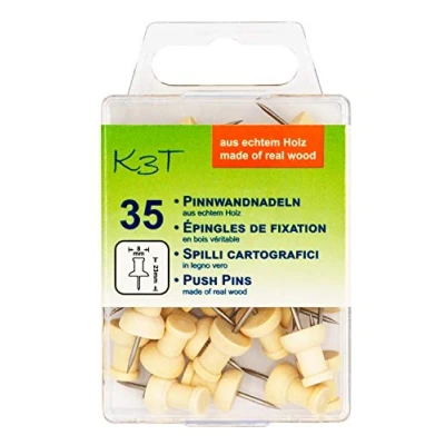 Image of K3T Pack of 35 Wooden Pins