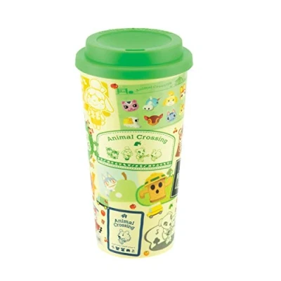 Image of Paladone PP7723NN Animal Crossing Travel Mug Officially Licensed Merchandise, Plastic, Multicolourm, 350 milliliters