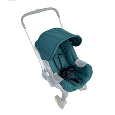 Image of Changing Washing Seat Kit,Canopy Sunshade Cover,Compatible with Car Doona Strollers (Green)
