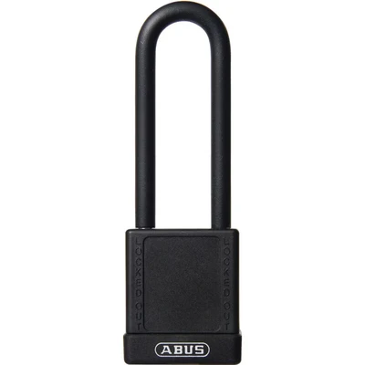 Image of Abus 74/40HB75 40mm Aluminium Padlock 1 Key 75mm Long Shackle Black