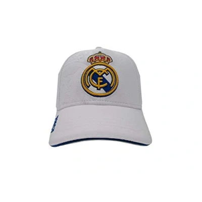 Image of Real Madrid White Cap Junior First Team [AB3929]